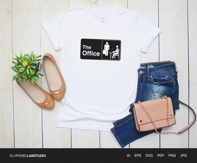 Download The Office & Dunder Mifflin 2 Black Logos Pack: svg eps ai ...