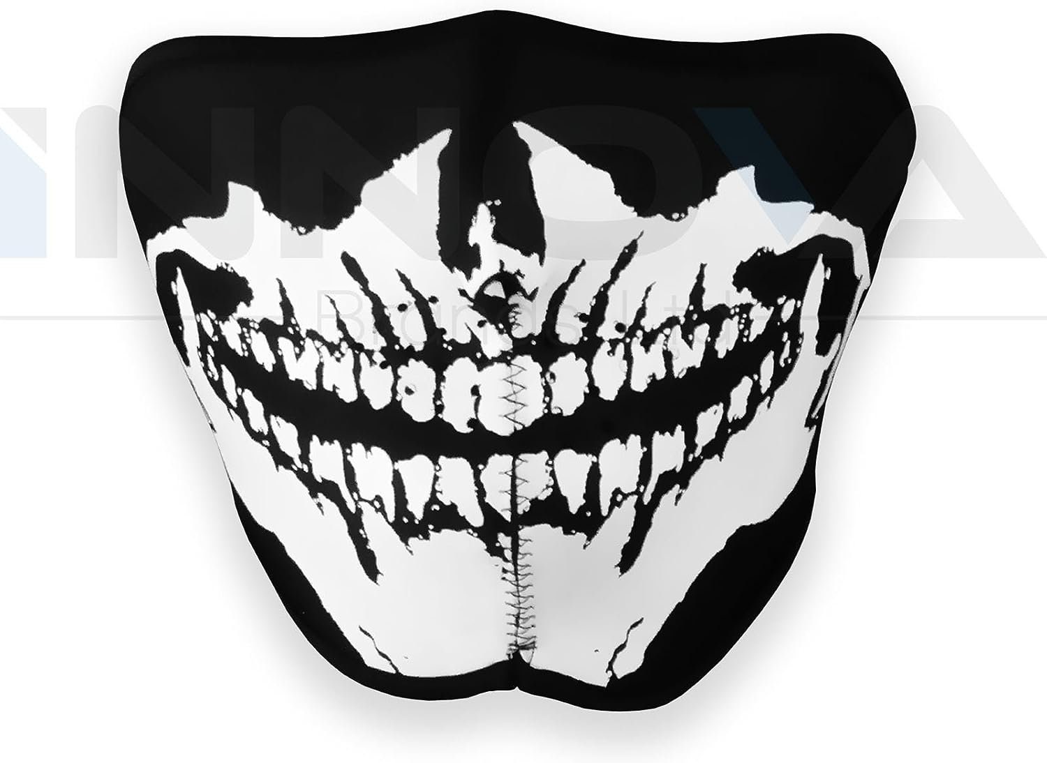 Neoprene Skeleton Half Face Skull Mask Motorcycle Motor Bike Etsy