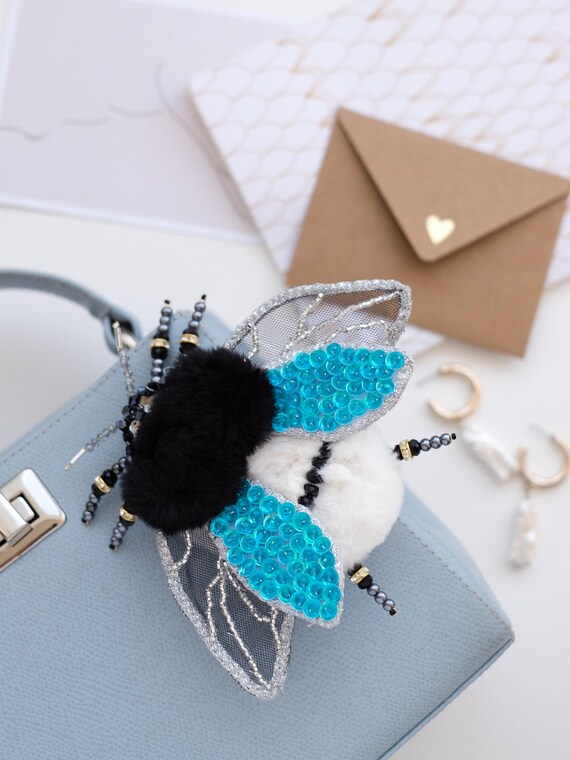 DIY Hand made “bug” brooch Magical Bug Brooch Making #shorts #handmade #diy #jewellery  main image 3