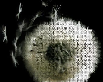 Dandelion Bead Embroidery Triptych Kit – Three-Panel Wall Art (Fabric, Beads, Instructions)