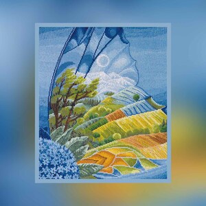 Cross-stitch kits Cruise imagination.DIY embroidery kit. Сross Stitch Kits for Beginners, DIY modern embroidery, diy kit for adults
