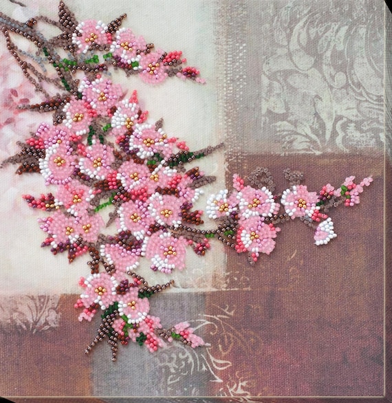 刺繍額　京都百景　鞍馬のさくら 日本 刺繍 桜 刺繍額 京都百景 鞍馬のさくら 桜 地紙に桜