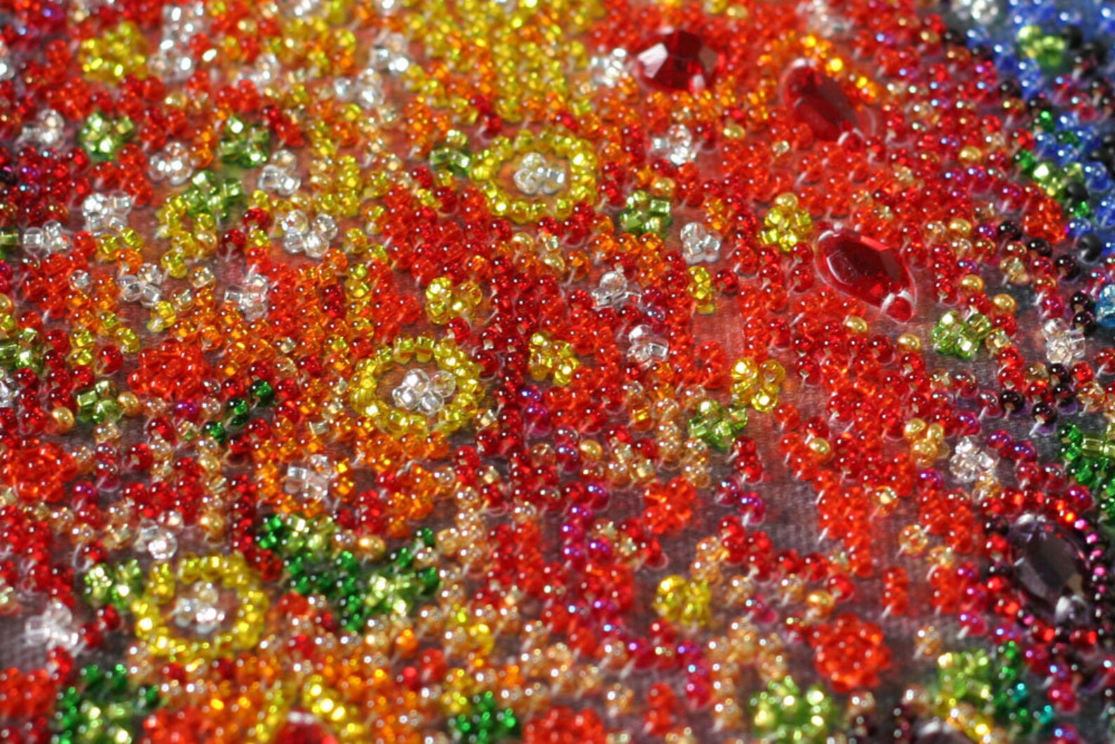 DIY Bead Embroidery Kit.beaded Wall Art Etsy