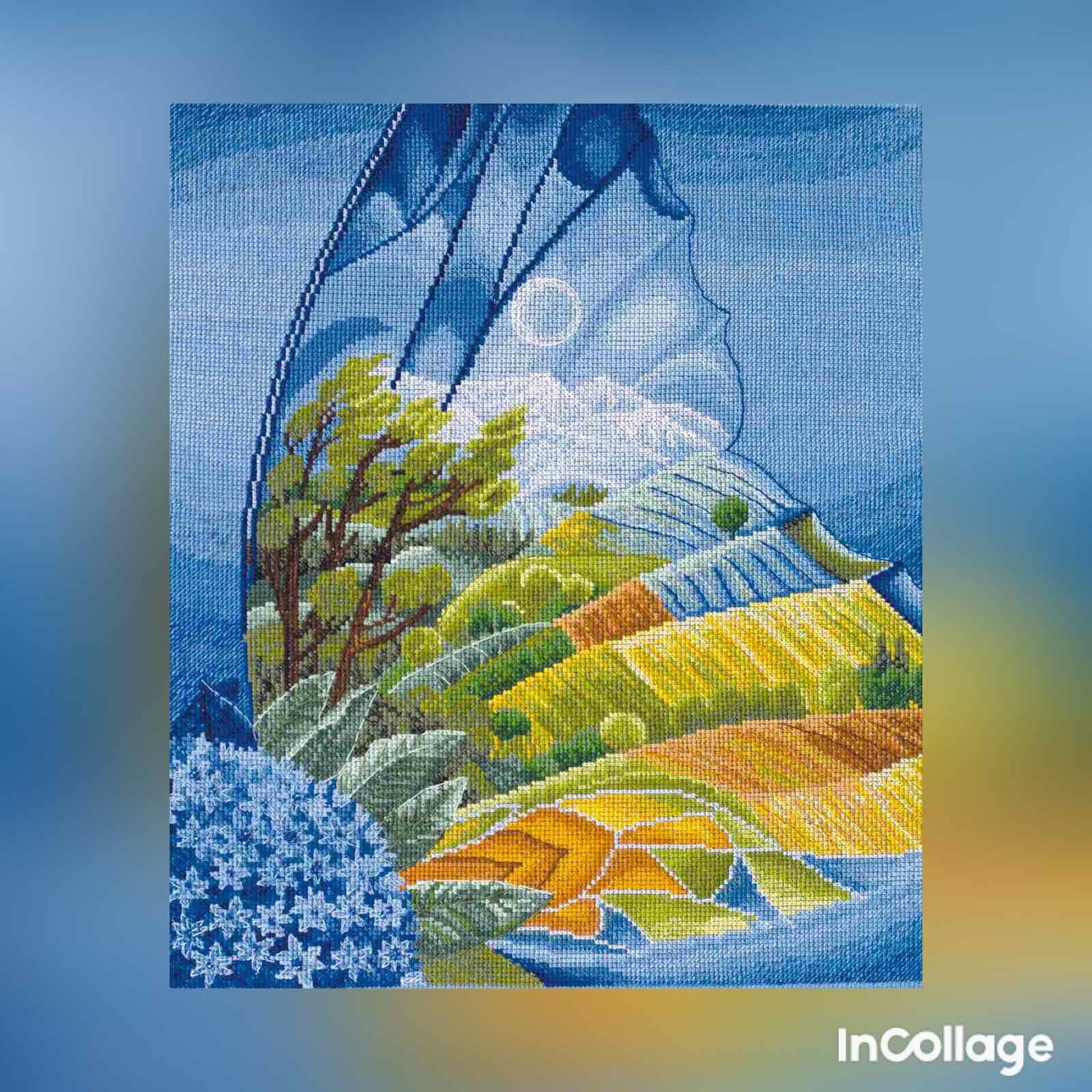 DIY cross stitch kit | Etsy