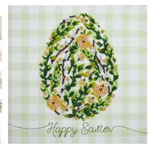 Easter Primrose Bead Embroidery Kit: DIY Deco Scene