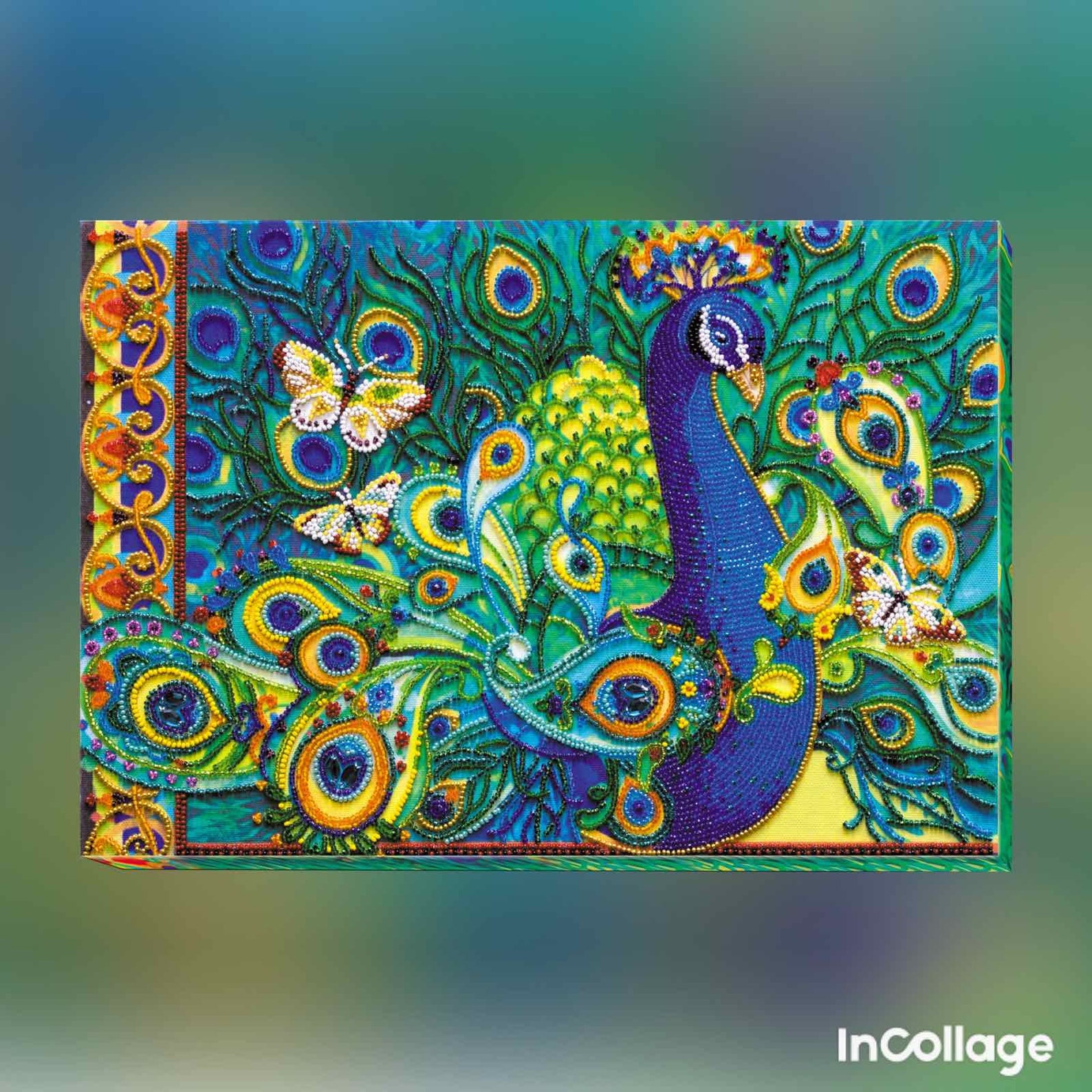 DIY beaded picture kitBeaded wall art Etsy