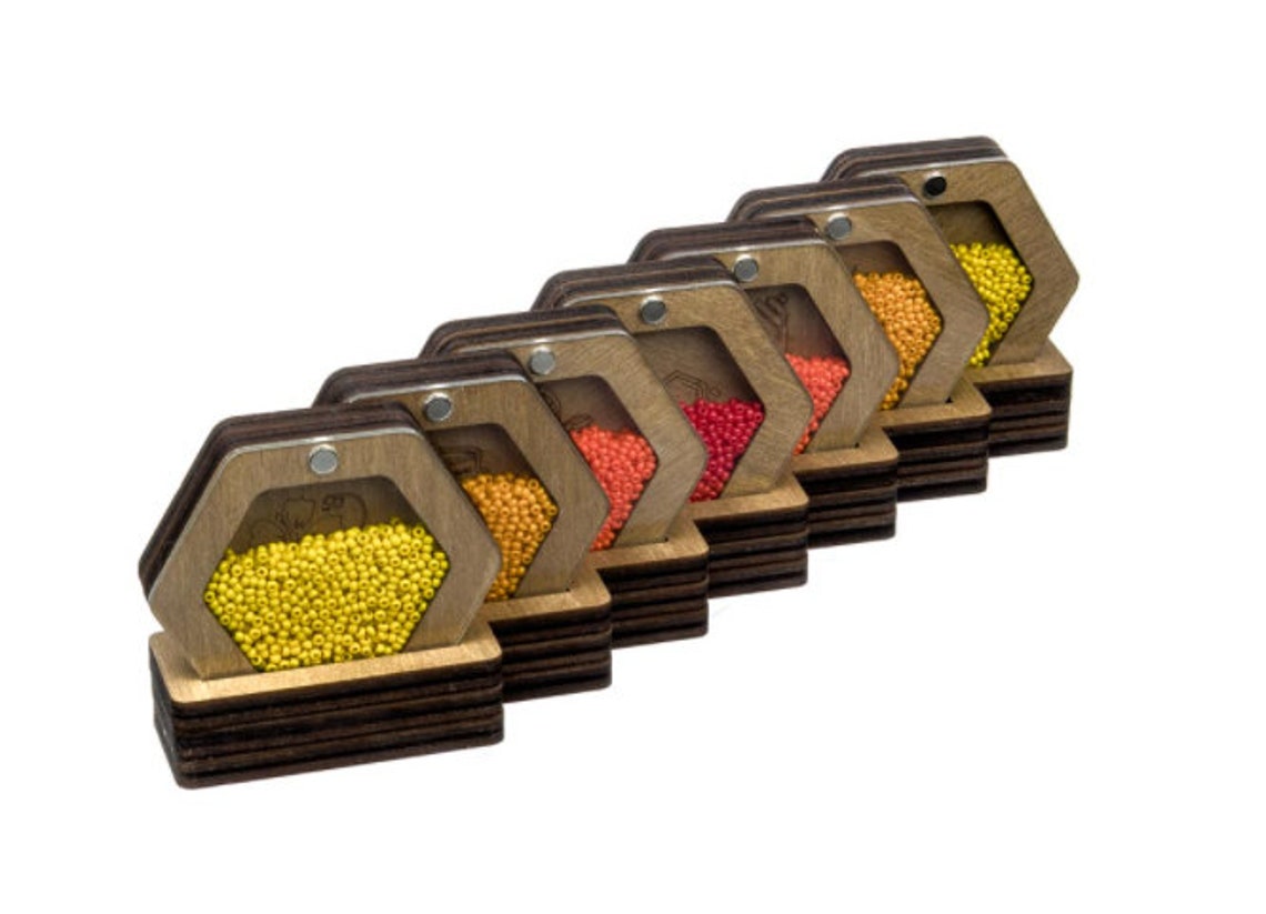 Beads sorting tray with lidSet of mini organizers Etsy