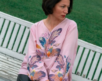 Blusa de lino, camisa de verano y primavera, camisa bordada, vyshyvanka ucraniana, bordado de Ucrania, blusa con bordado de Ucrania