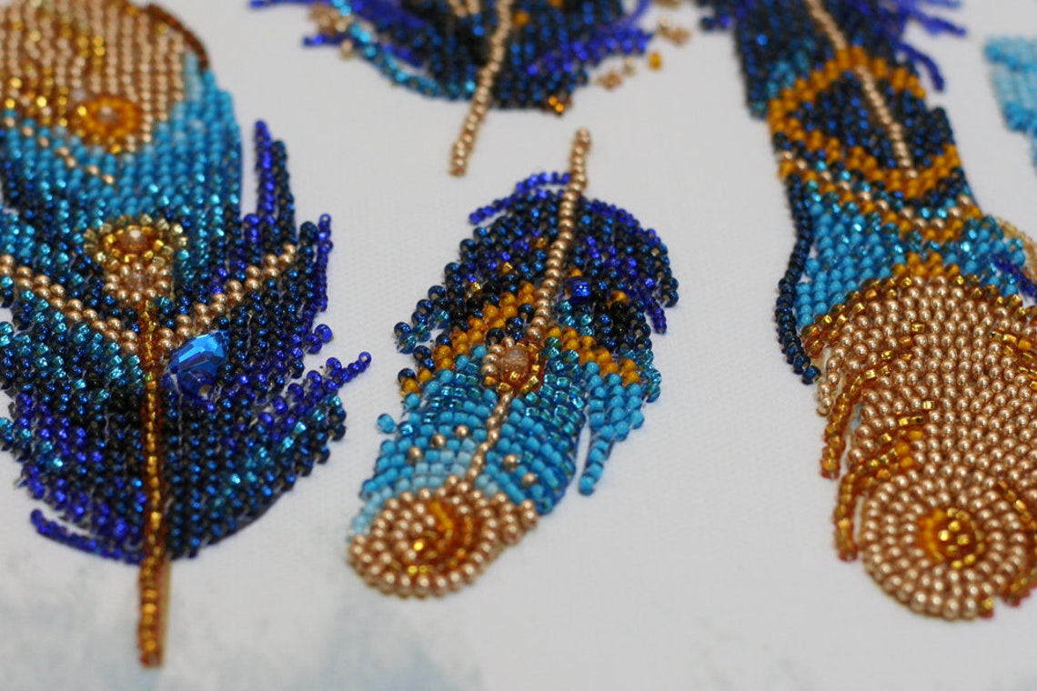 DIY beaded picture kitBeaded wall art Etsy