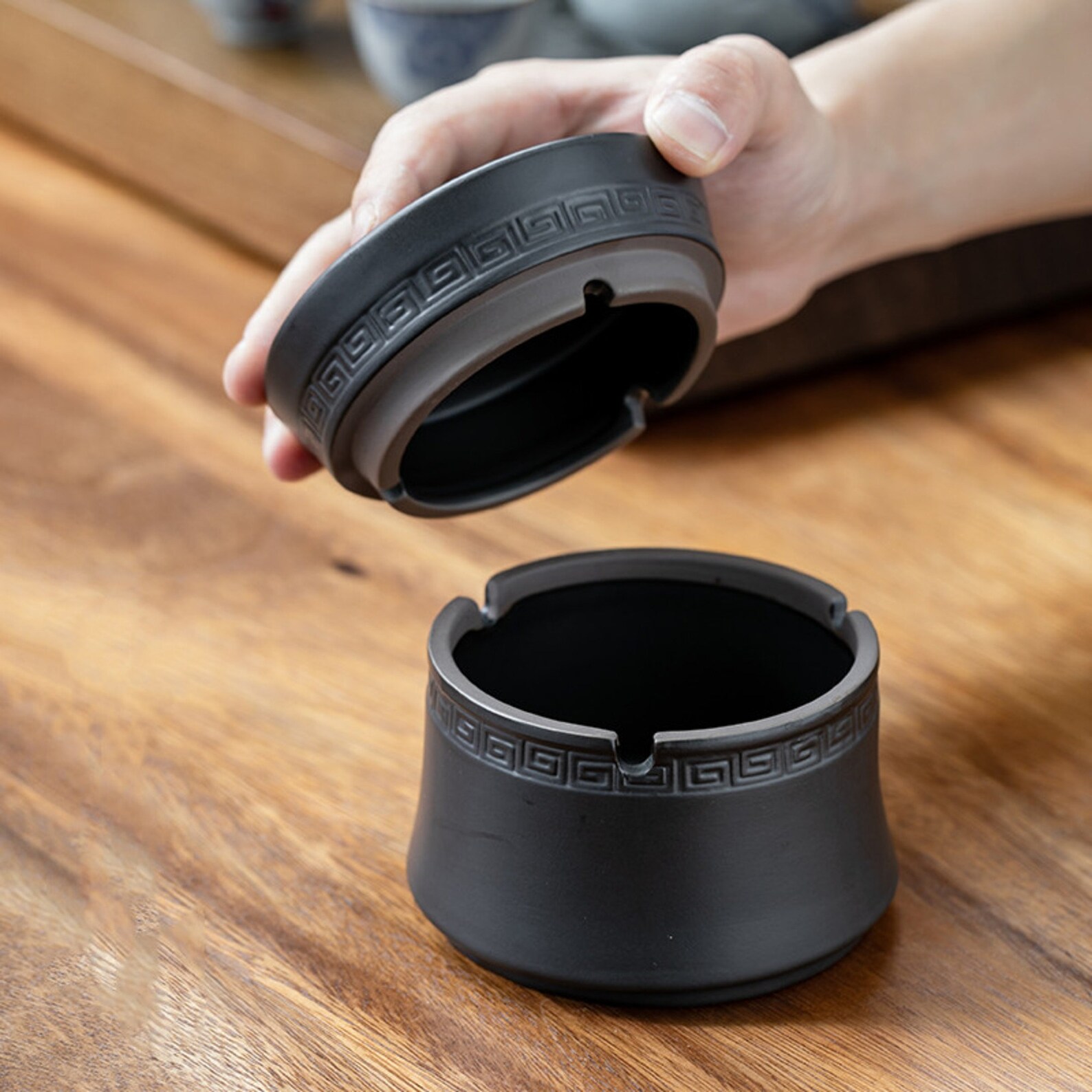 Covered Ashtray for Outdoor can Be 2 Ashtrays Etsy