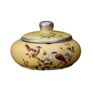 Lidded Ashtray 6.1-inch Large (with/without stand)