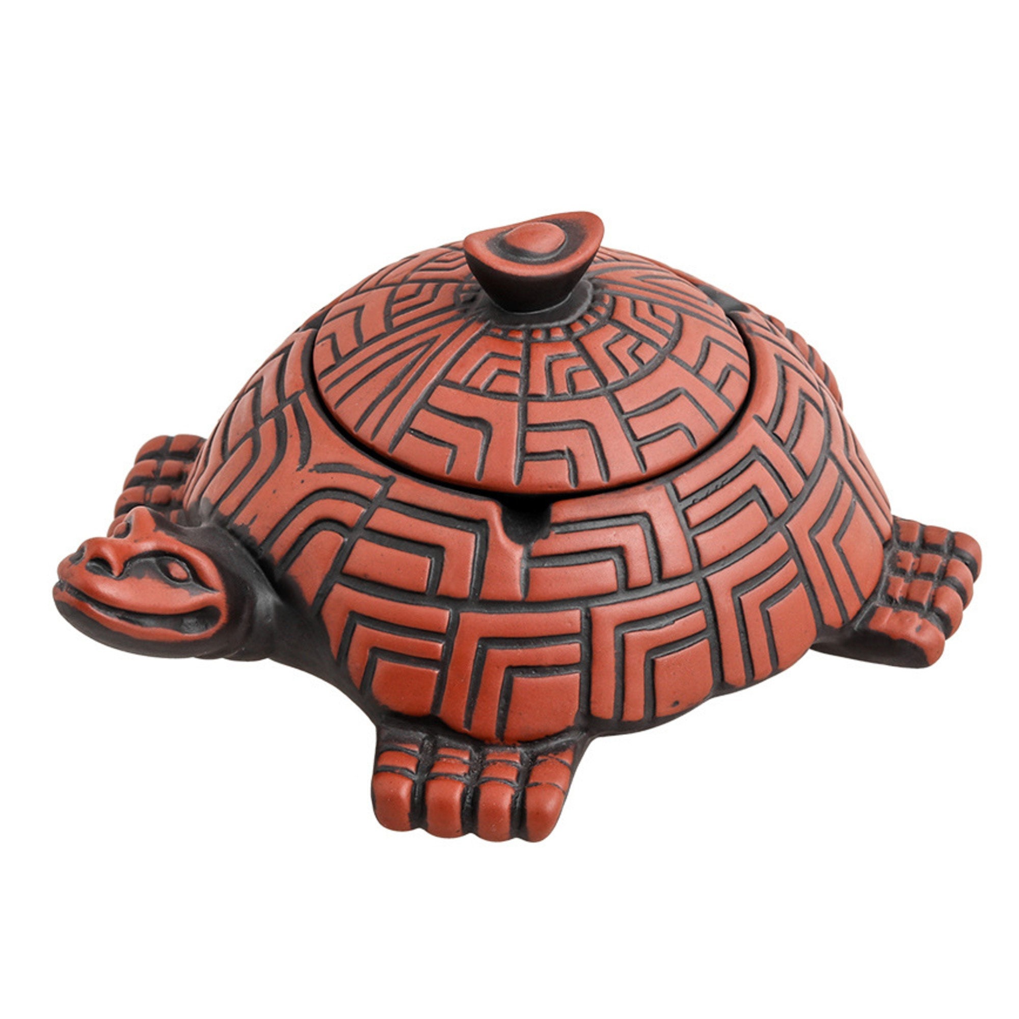 Turtle Ashtray with Lid Etsy