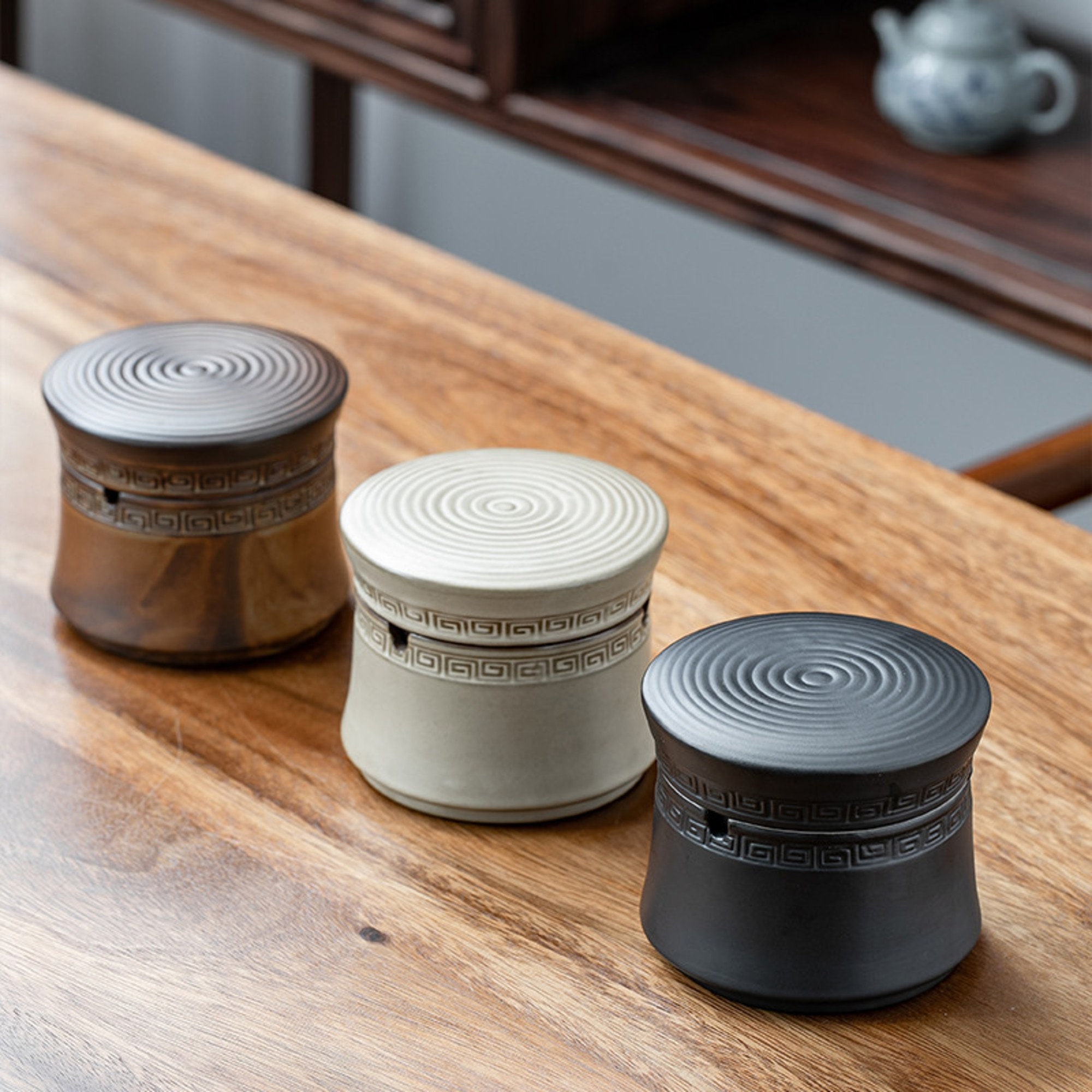 Covered Ashtray for Outdoor can Be 2 Ashtrays Etsy