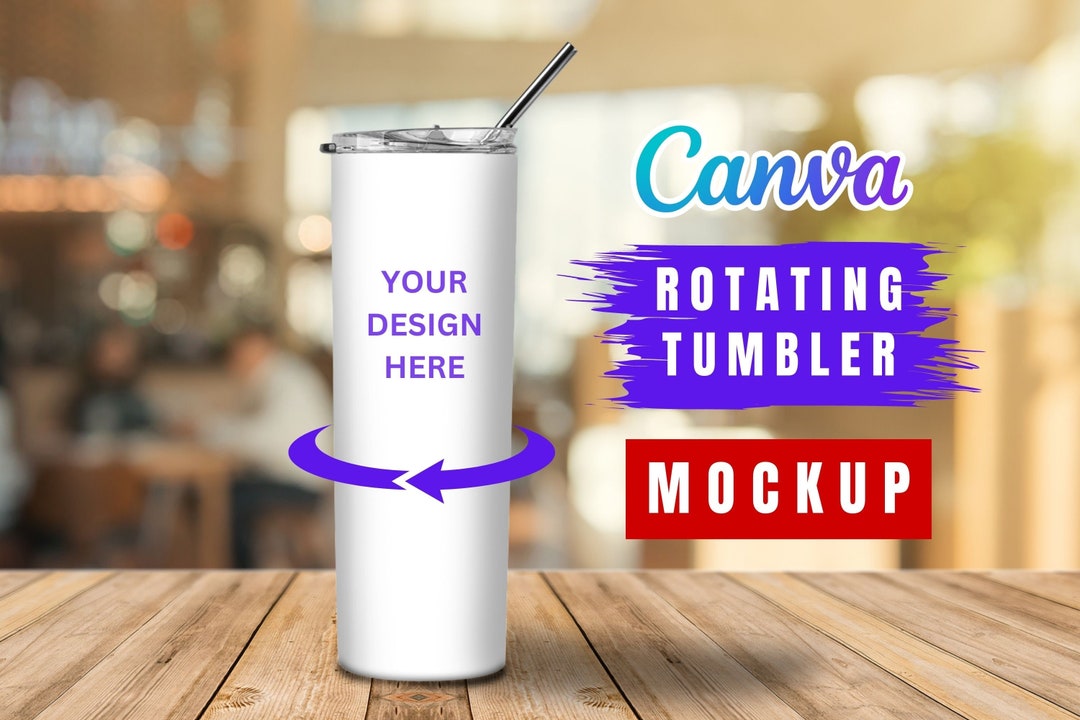 Animated Tumbler Canva Mock up Template 20 Oz Skinny Tumbler Video Animated Tumbler Canva Mock up Template 20 Oz Skinny Tumbler Video