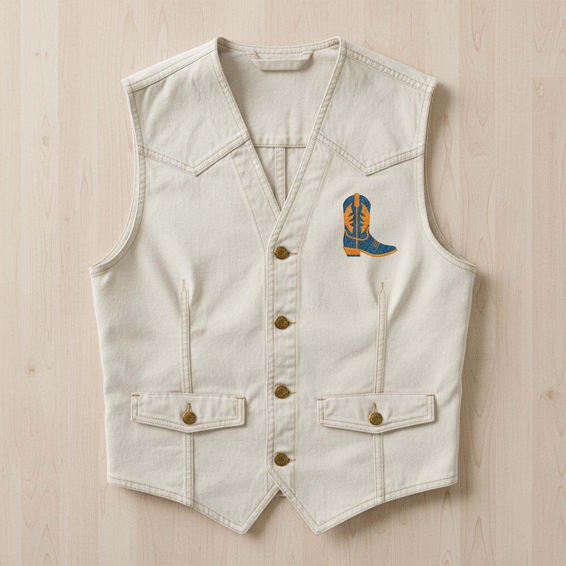Cowboy Boot Machine Cowboy Boot Machine Embroidery Design | Western Stitch File (7 Sizes ...