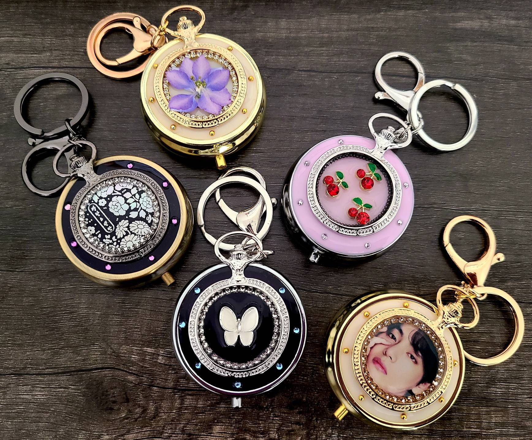 Pill Case Keychain Etsy