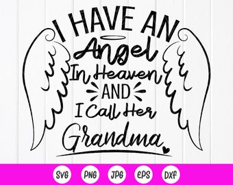 Download Grandma Angel Svg Etsy