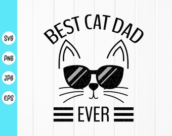Download Cat Dad Svg Etsy