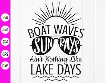 Boat Waves & Sun Rays Boat Waves & Sun Rays