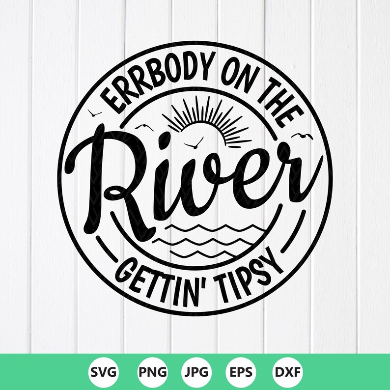 Blue Rio Svg Vida en el río SVG: Todo el mundo en el río se emborracha. Archivos de ...