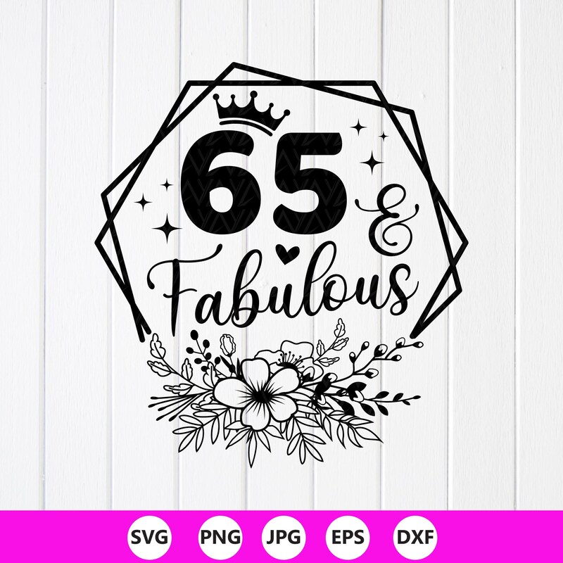 Happy 65th Birthday Clip Art - Etsy