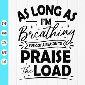 Praise The Lord SVG: Christian Faith Shirt Design (Digital Download