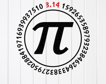 Pi Day SVG: Funny Math Teacher Shirt Design, Cricut files, Sublimation Designs (Digital Download)