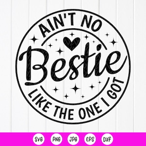 Il n'y a pas de meilleur ami comme celui que j'ai SVG, svg meilleurs amis, amitié citation svg, svg Besties, drôles d'amis svg, fichier de téléchargement immédiat pour Cricut