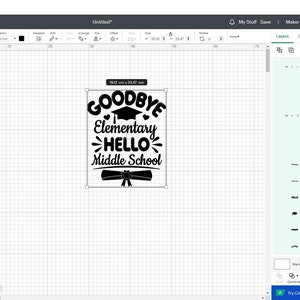 Graduation Svg, Goodbye Elementary School Hello Middle School Svg, Last ...