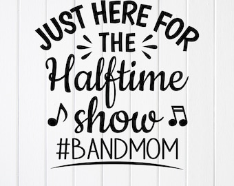 Diseño para camiseta de mamá de banda, archivos Cricut, diseños de sublimación (descarga digital)