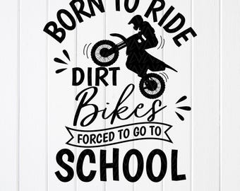 Motocross Lover SVG PNG: Boys Shirt Design,Born To Ride,Cricut files(Digital Download)