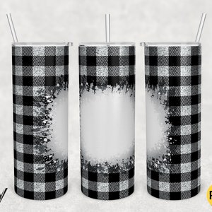 20oz Skinny Tumbler Christmas Glitter Buffalo Plaid Wrap png Sublimation Design, Buffalo Plaid Tumbler Wrap, PNG File Digital Download