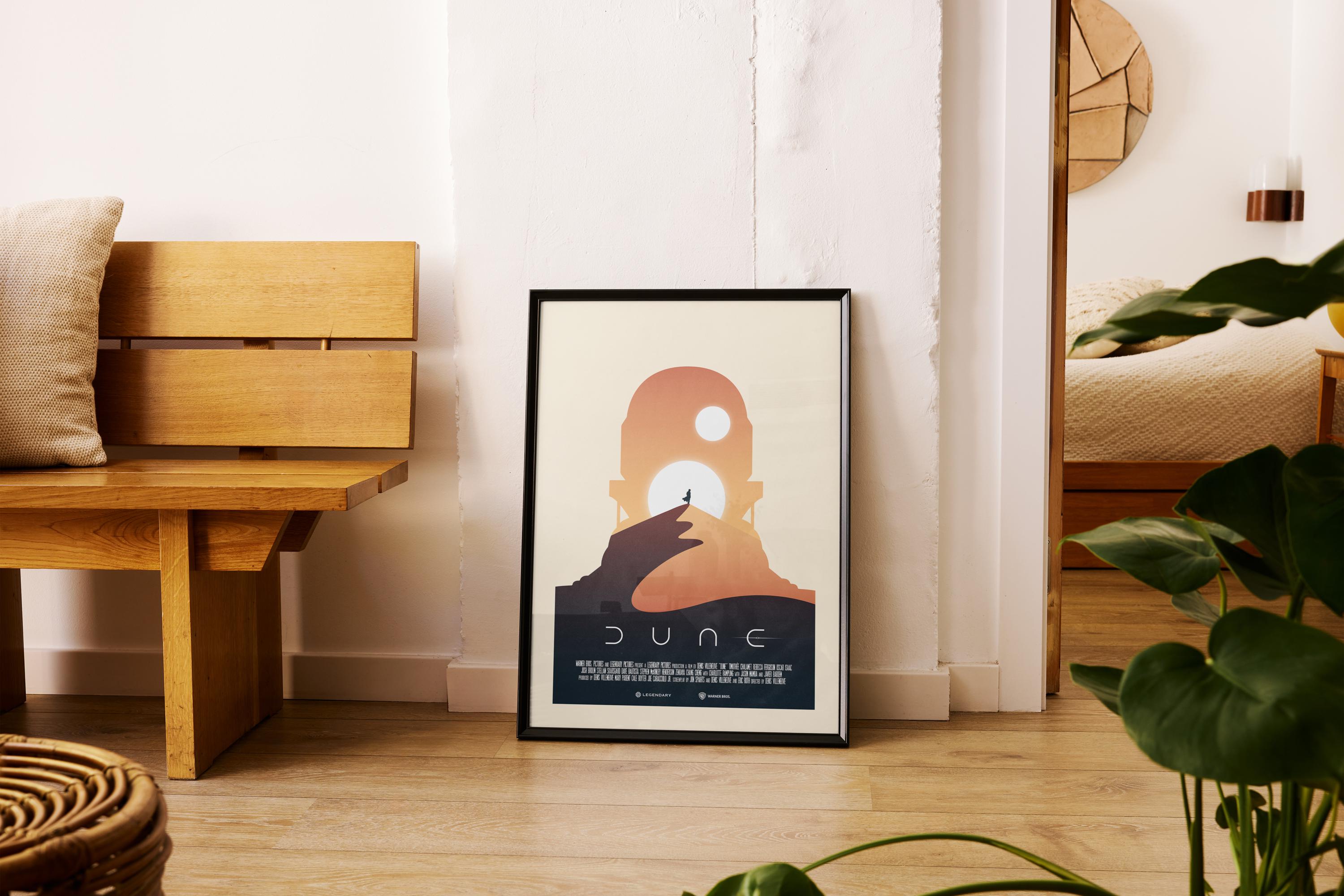 Dune Art Print, Digital Wall Art, Fan Art, Premium Matte Paper Poster ...