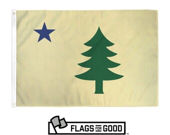 Maine 1901 Flag