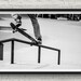 Skateboarding - Dynamic Skateboarding Photo Featuring a Skateboarder Grinding Down a Rail - Lustre Print