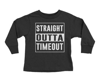 straight outta timeout sweatshirt