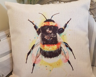 Bumble Bee cushion cover