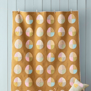 Tilda Creating Memories Easter Egg Quilt kit - 56.5in x 72.5in finished size quilt kit