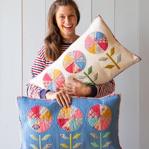 Tilda Jubilee Lollyflower Pillow kit in 2 colors- 25.5in x 15.5in finished size pillow kit