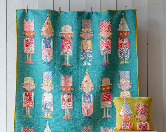 Tilda Windy Days Whimsy Quilt Kit 57 5*75 5in Finished Size Quilt Kit