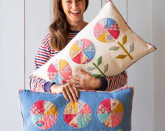 Tilda Jubilee Lollyflower Pillow kit in 2 colors- 25.5in x 15.5in finished size pillow kit