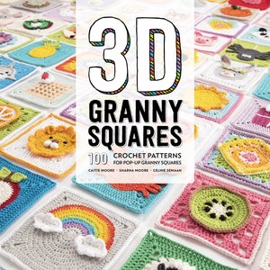 3D Grandma Squares - Libro fai da te con ricamo