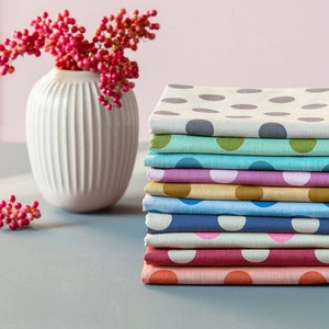 Tilda Chambray Dots Basics fabrics by the meter