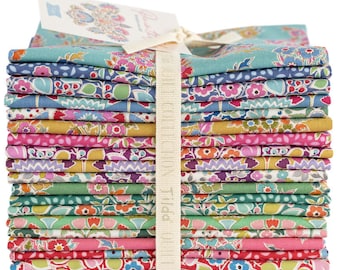 Tilda Pie in the Sky  Fat Quarter, Fat Eighth or Half Yard Bundle of 20 crafting fabrics