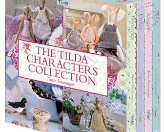 Collection de personnages Tilda : oiseaux, lapins, anges et poupées - Livres Tilda