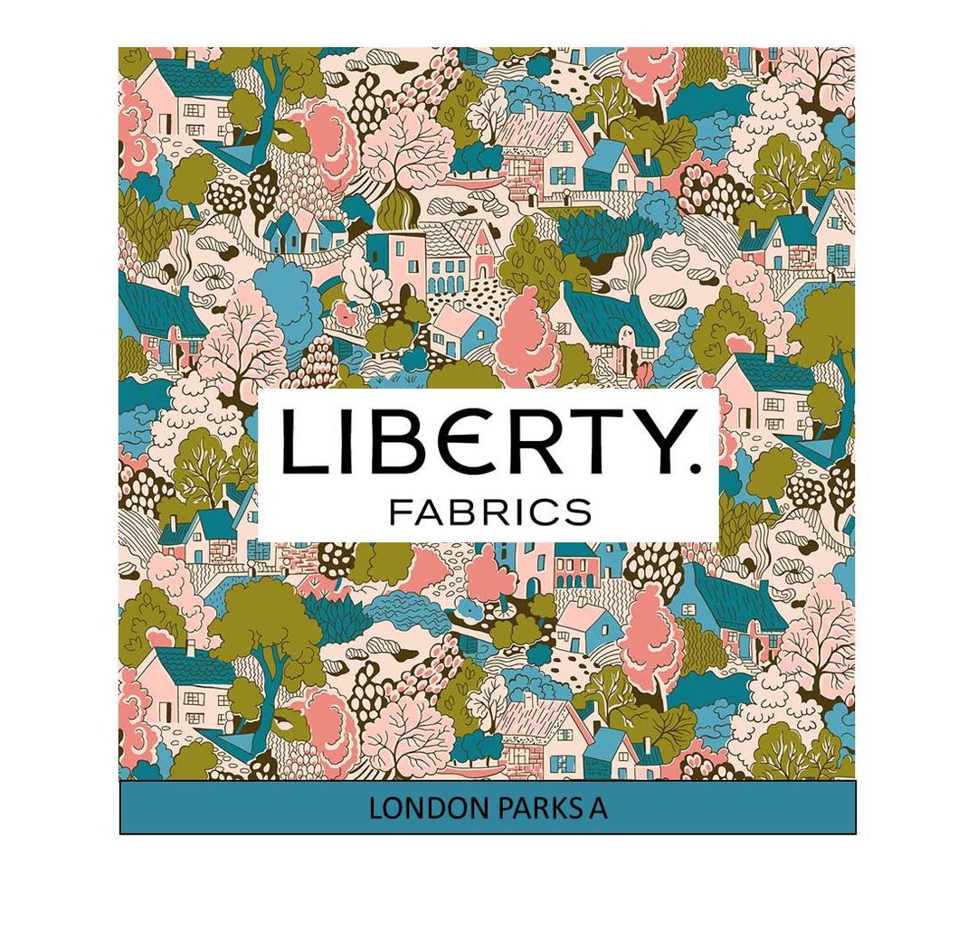 Liberty London Parks Fabrics by the Meter - Etsy