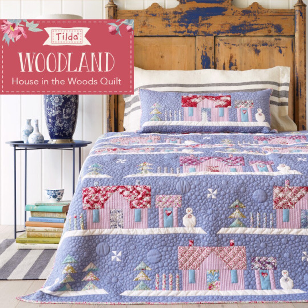 Tilda Woodland House in the Woods Kit 6073in Finished Size Etsy