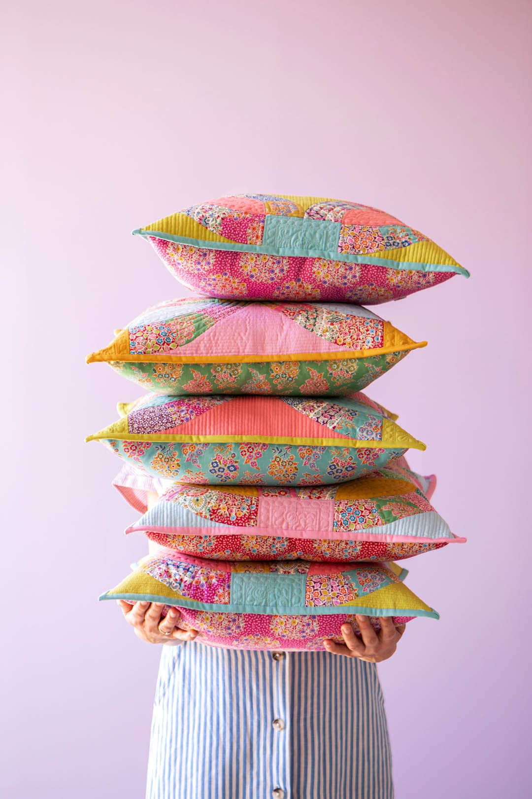 Tilda Pie in the Sky Forever Yours Pillow Kit in different colors- 18in square finished size pillow kit