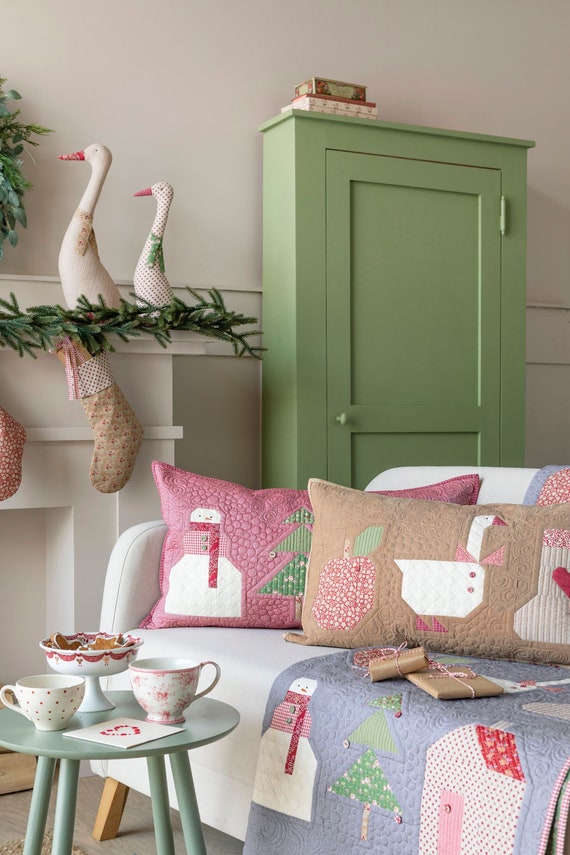 Tilda Creating Memories Winter Pillows kit - 27.25in x 15.5in finished size pillow kit