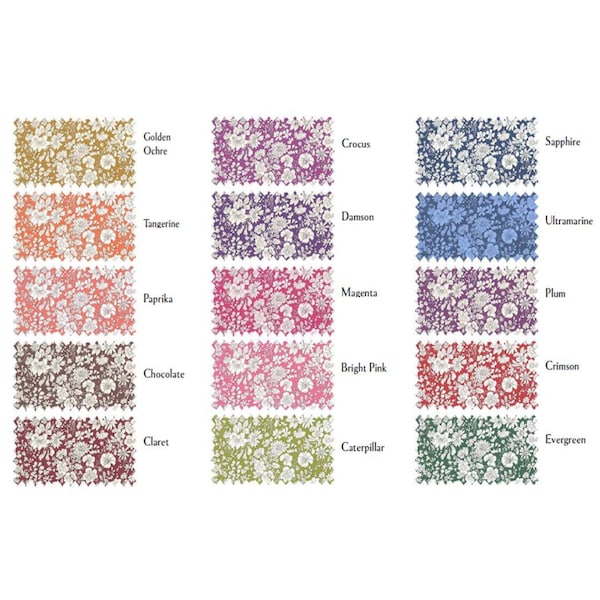 Jewel Tones Fabric Etsy